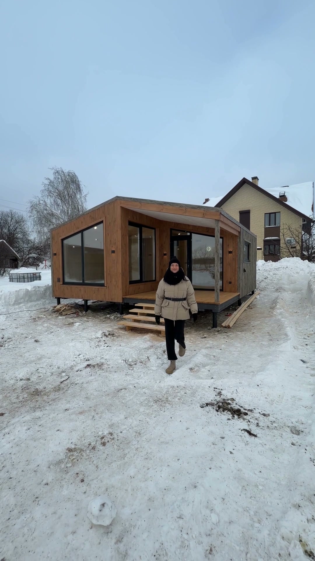 Obilazak kuće od 36 m² sa terasom od 8 m²